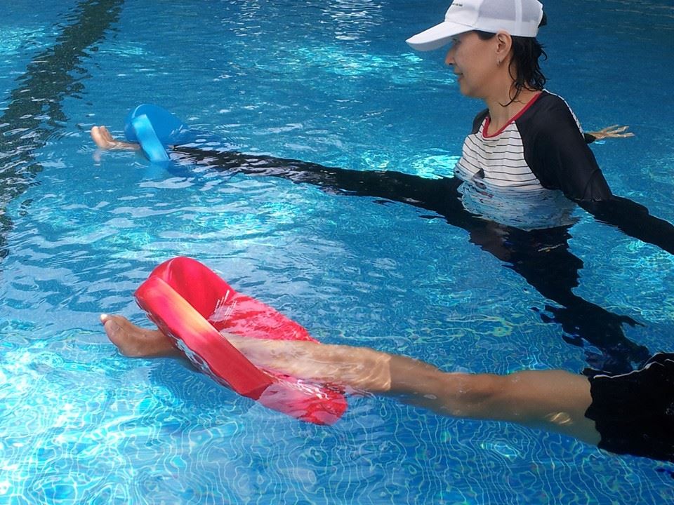 NEKDOODLE® Aquatic Water Aerobics Exercise Therapy Fitness Swim Pool Noodle 